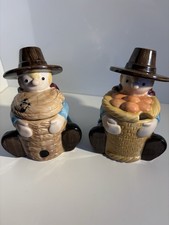 Two lovely The Windmill Bakery WINDY MILLER Preserve Pot / Marmalade Honey.