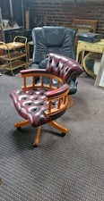 Leather Captians Chair