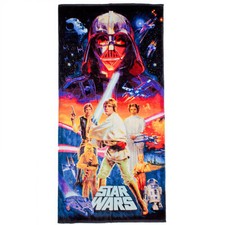 Star Wars Movie Poster Beach Towel Multi-Color