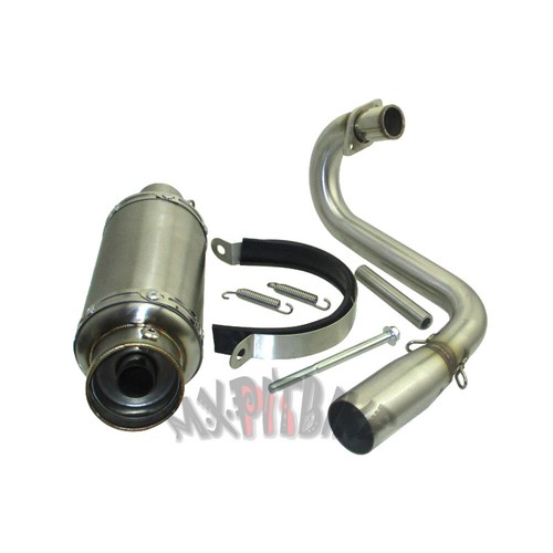 Stainless steel exhaust - stainless,