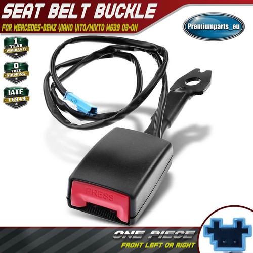 Seat belt buckle front - seat, for