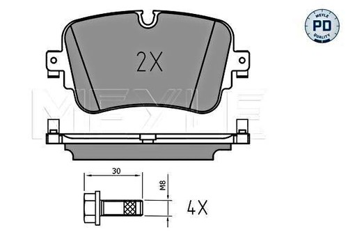 Meyle rear disc brake - meyle,