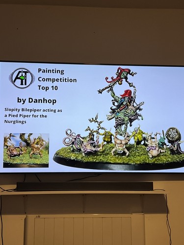 Very well painted diorama - a,