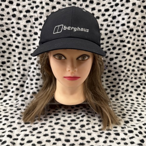 Berghaus black embroidered cap - berghaus,
