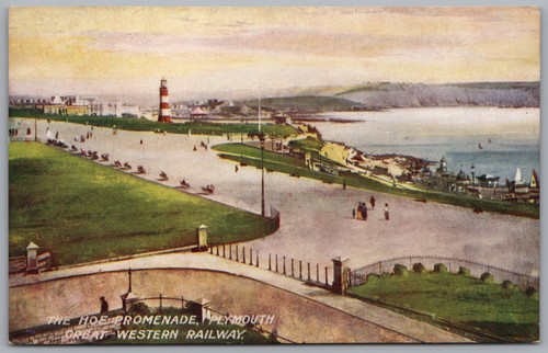 Plymouth devon hoe promenade - devon,