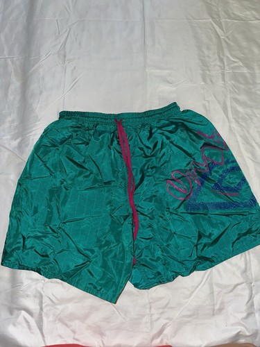 Rare umbro nylon shorts blue - rare,
