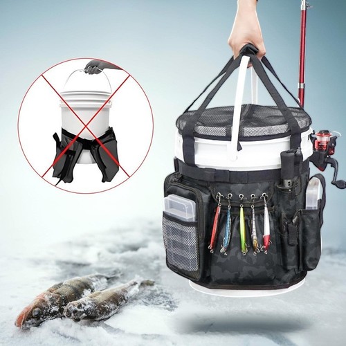 Multi pocket fishing - fishing, bucket