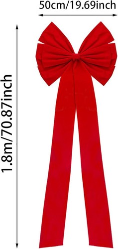 Red christmas tree - red, topper