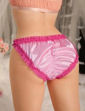 Women’s Satin Ruffle Bikini