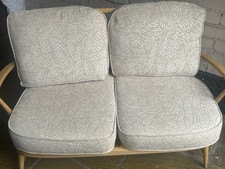 FINE RARE 334 ERCOL 2 SEATER SOFA ORIGINAL MINT CONDITION WE DELIVER