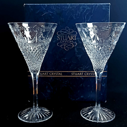Boxed stuart crystal - x,