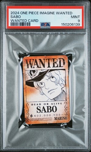 Psa sabo wanted card - wanted, one