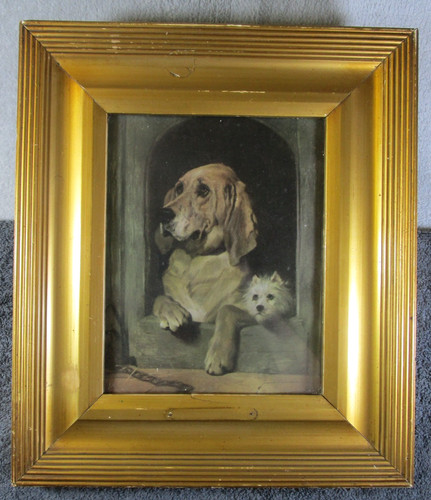 Lovely quality antique gilt - quality,
