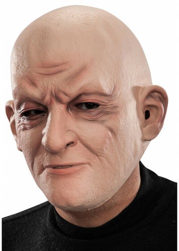 Realistic old man mask - old,