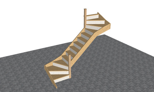 Pine shape winder - pine, 's'