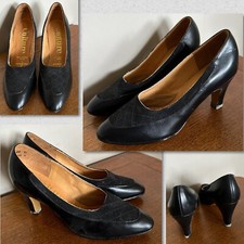 Vintage Norvic Size 4 Black