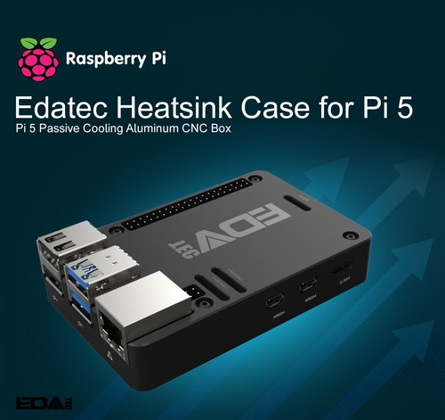 Raspberry case passive - case,