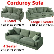 2/3 Seater Teddy Velvet Sofa