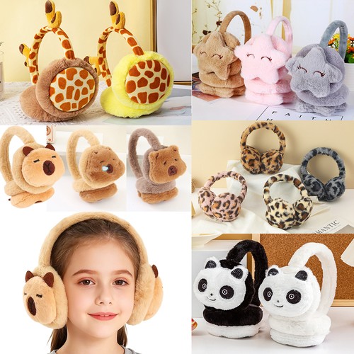Boys girls winter cartoon - winter, ear