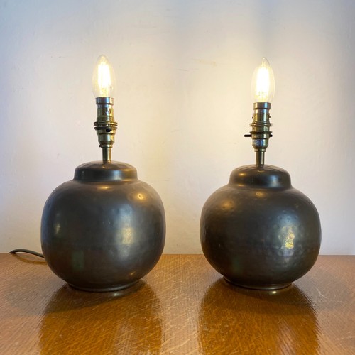 Vintage pair table lamps - pair,