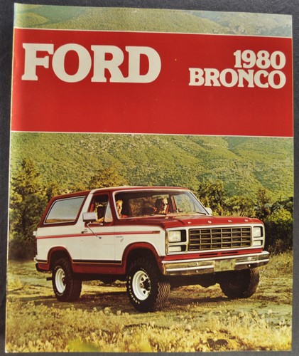 1980 ford bronco truck - ford,