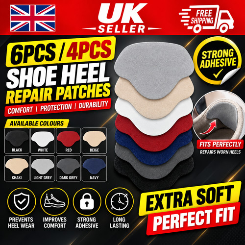 6pcs self adhesive - self, shoe