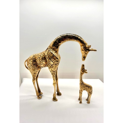 Vintage polished brass - vintage, giraffe