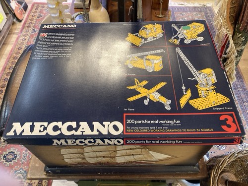 Meccano no3 vintage 1970s - no3,