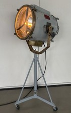 Rare Vintage 15” Francis Marine Searchlight Architectural Salvage Cold War 