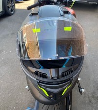 Grey MT Stinger Motorcycle Helmet