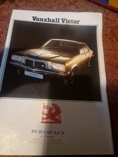 VAUXHALL ESTATE CARS orig 1974 UK Mkt Sales Brochure  Ventora Victor Magnum Viva