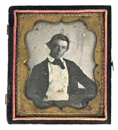 Antique daguerreotype photo - antique,