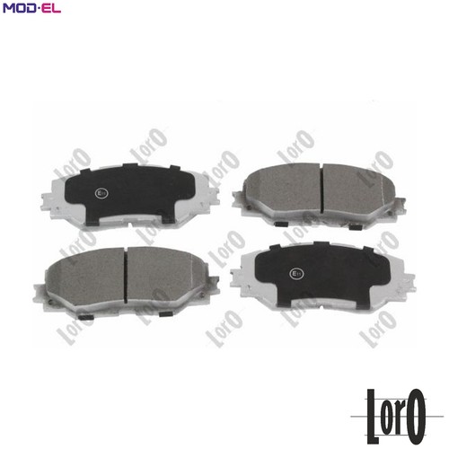 Brake pad set disc - set,