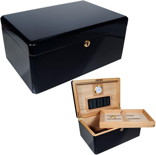New ebony humidor colores - humidor,