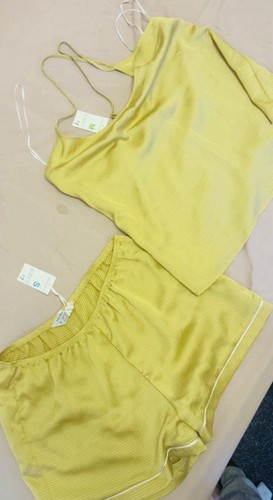Mustard pyjamas new size - new,