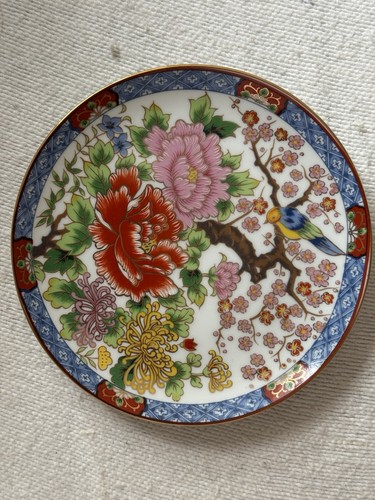 Japanese imari porcelain plate - japanese,