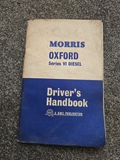 Morris Oxford Series Vl Diesel Drivers Handbook. A BMC Publication