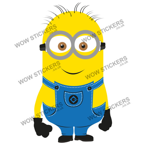 Character sticker minion - character,
