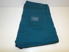  CALVIN KLEIN Womens Regular Rise Skinny Jeans GREEN W24-L32
