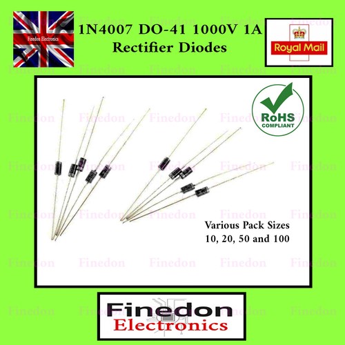 1n4007 rectifier diode - 1n4007, 1000v