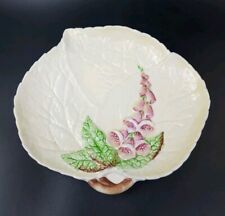 Carlton Ware Vintage 'Foxglove' Leaf Plate/Dish, Australian Design # 1904 6