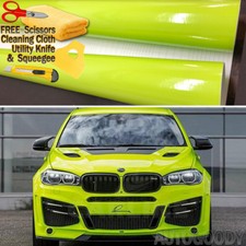96" x 60" Gloss Neon Green