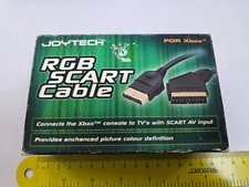 MICROSOFT XBOX ORIGINAL RGB SCART TV CABLE AV LEAD ADAPTER BRAND NEW JoytechGold