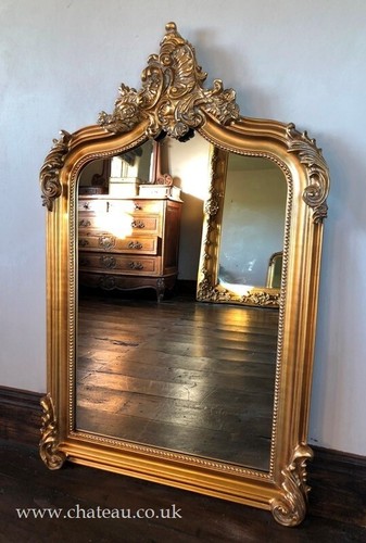 Antique gold french statement - french,