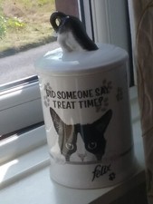 Felix Cat Treat Jar Felix The