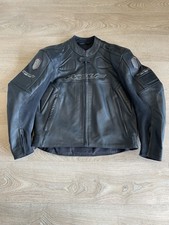 Wolf Titanium Leather Jacket