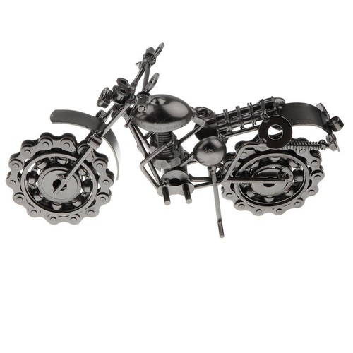 Handmade metal motorcycle - metal,