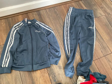 Adidas boys Nike 2 piece blue