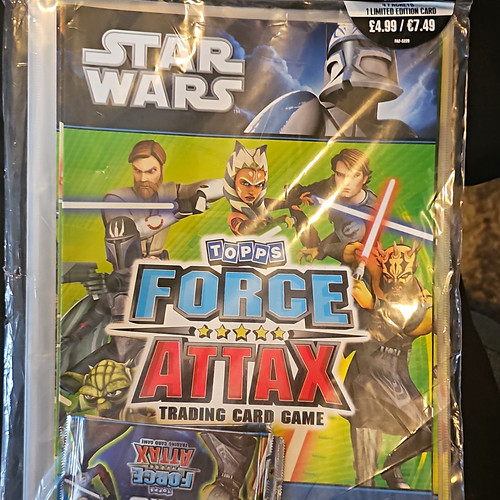 Topps star wars force - star, attax