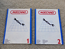 Meccano Book Of Models Manuals Instructions book 1 and 2